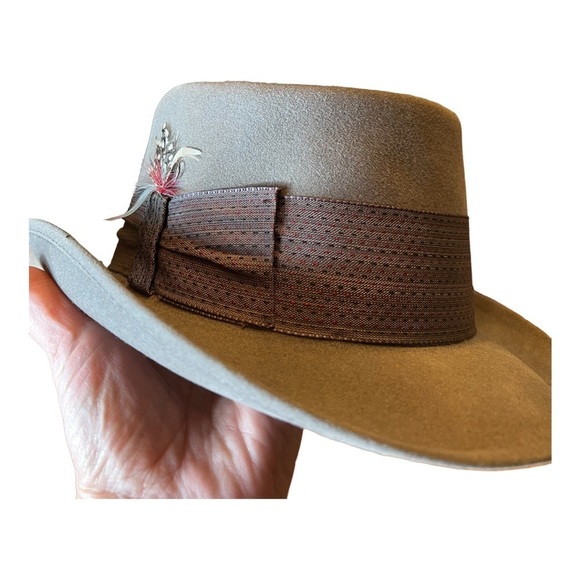 Dobbs Rainbow vintage fedora size 6 3/4 - Picture 11 of 12